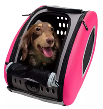 Load image into Gallery viewer, Ibiyaya Multifunction Pet Stroller 5 In 1 Pink