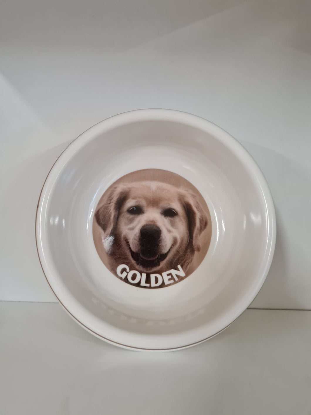 Breed Type Dog Bowl - Golden Retriver